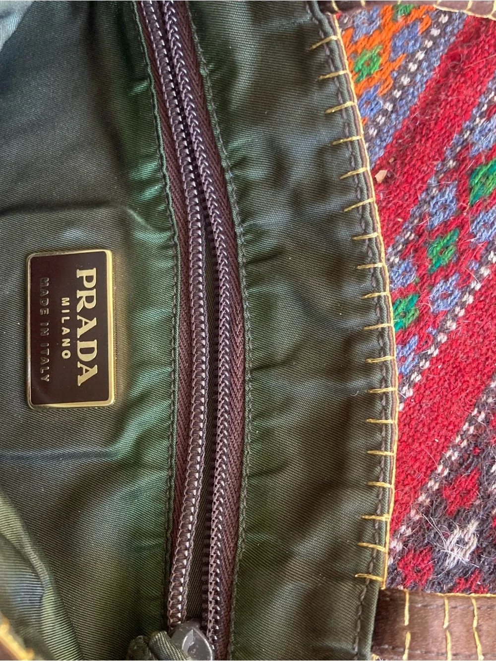 Prada minimalist silk